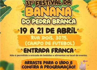 31&#186; Festival da Banana